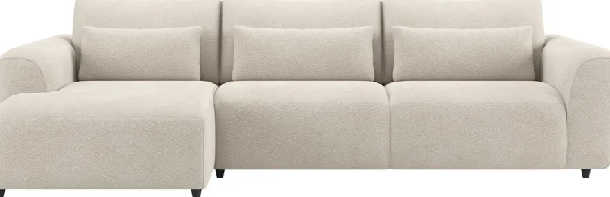 Albas, longchair links verstelbare rug - 2,5 zits rechts verstelbare rug