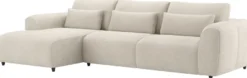 Albas, longchair links verstelbare rug - 2,5 zits rechts verstelbare rug