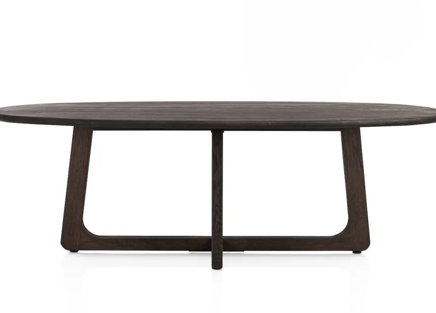 Almora, eetkamertafel 240 x 120 cm - Basalt