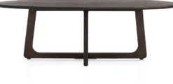 Almora, eetkamertafel 240 x 120 cm - Basalt