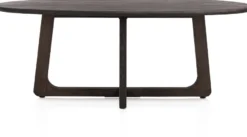 Almora, eetkamertafel 210 x 120 cm - Basalt