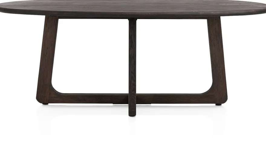 Almora, eetkamertafel 210 x 120 cm - Basalt
