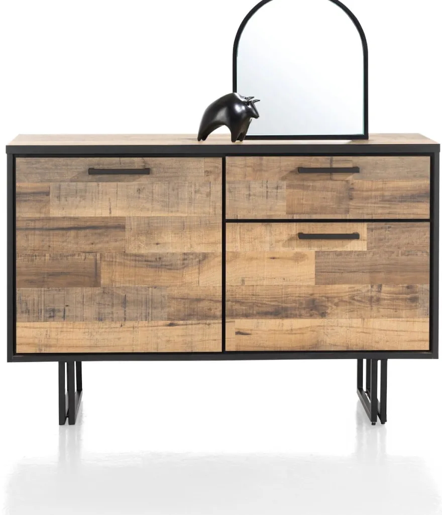 Avalon, dressoir 127 cm - 2-deuren + 1-lade - Driftwood