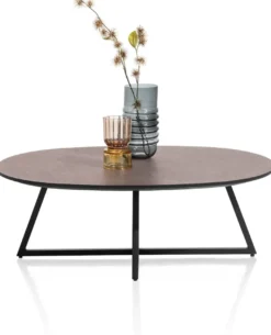 Avalon, salontafel 90 x 60 cm - Antraciet
