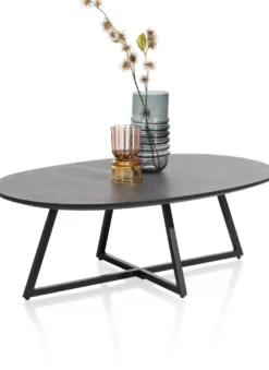 Avalon, salontafel 90 x 60 cm - Antraciet