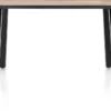 Avalox, bartafel 200 x 98 cm - kleur driftwood - 4 poot