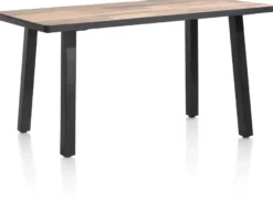 Avalox, bartafel 200 x 98 cm - kleur driftwood - 4 poot