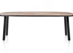 Avalox, eetkamertafel ovaal 240 x 110 cm - kleur driftwood - 4 poot
