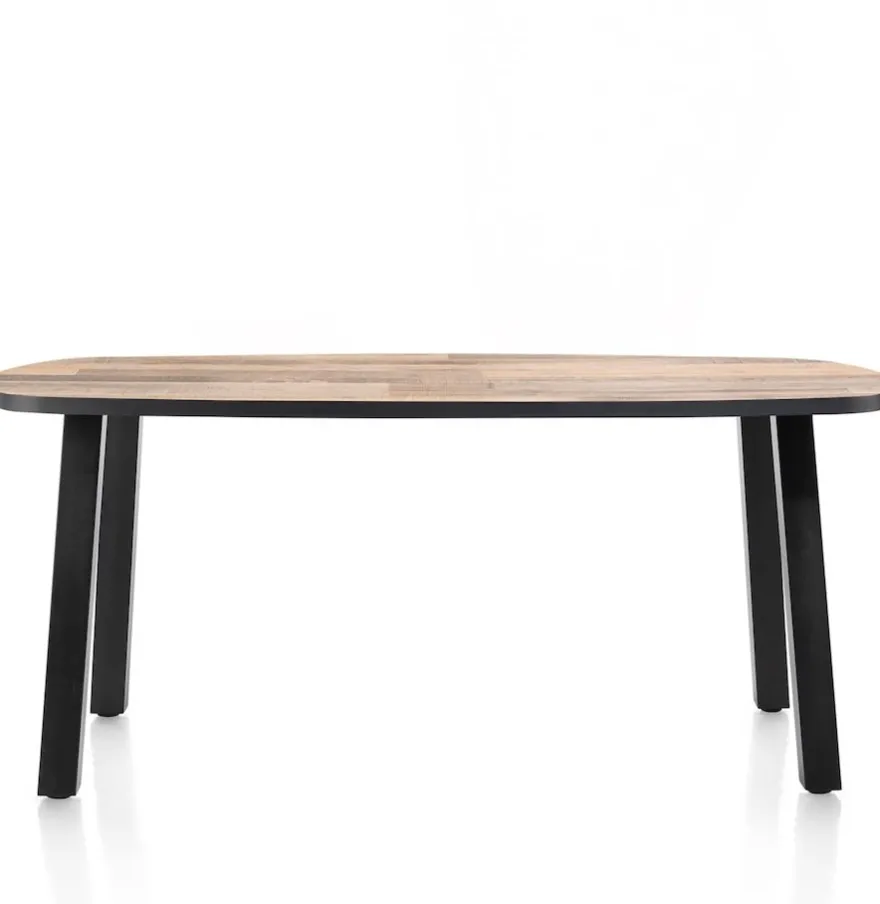 Avalox, eetkamertafel ovaal 210 x 110 cm - kleur driftwood - 4 poot