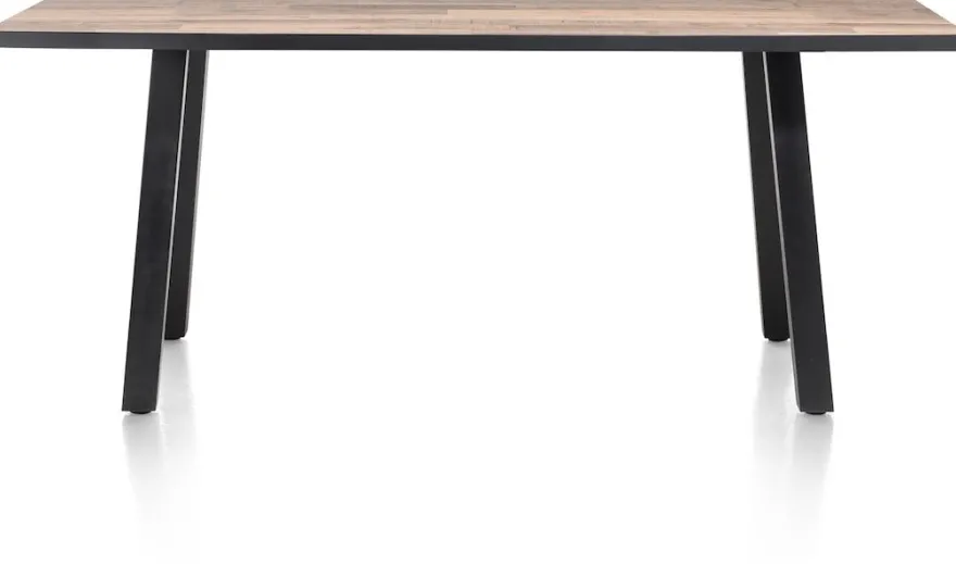 Avalox, eetkamertafel 230 x 98 cm - kleur driftwood - 4 poot