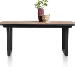 Avalox, uitschuif bartafel ovaal 190 (+ 60) x 110 cm - kleur driftwood - V poot