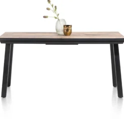 Avalox, uitschuif bartafel 190 (+ 60) x 98 cm - kleur driftwood - 4 poot