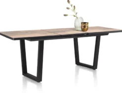 Avalox, uitschuif bartafel 160 (+ 50) x 98 cm - kleur driftwood - V poot
