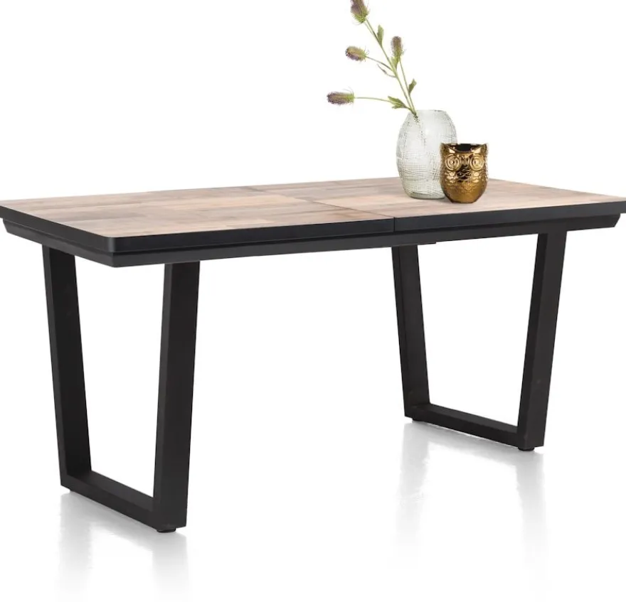 Avalox, uitschuif bartafel 160 (+ 50) x 98 cm - kleur driftwood - V poot