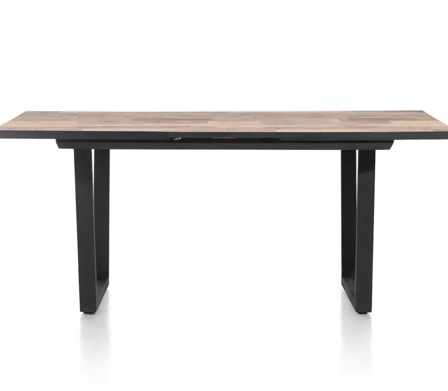 Avalox, uitschuif bartafel 160 (+ 50) x 98 cm - kleur driftwood - V poot