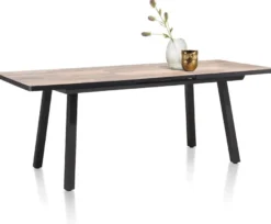 Avalox, uitschuif bartafel 160 (+ 50) x 98 cm - kleur driftwood - 4 poot