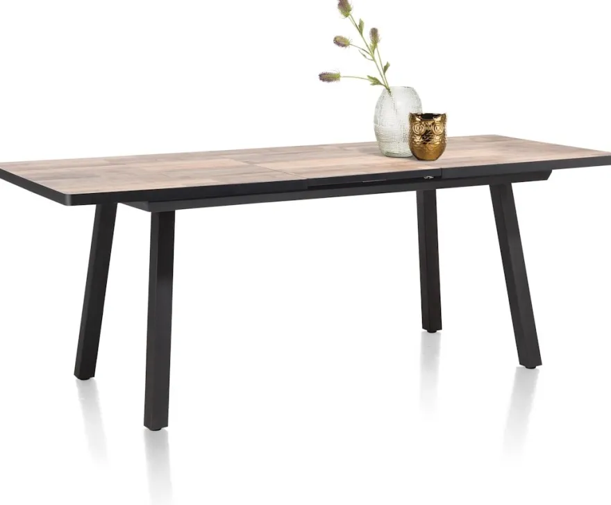 Avalox, uitschuif bartafel 160 (+ 50) x 98 cm - kleur driftwood - 4 poot