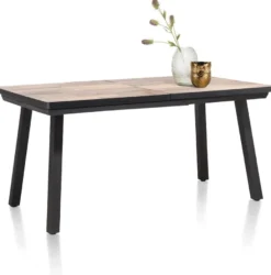 Avalox, uitschuif bartafel 160 (+ 50) x 98 cm - kleur driftwood - 4 poot