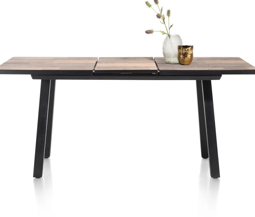 Avalox, uitschuif bartafel 160 (+ 50) x 98 cm - kleur driftwood - 4 poot