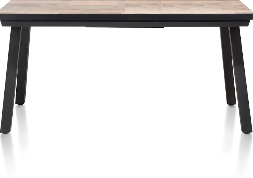 Avalox, uitschuiftafel 160 (+ 50) x 98 cm - kleur driftwood - 4 poot