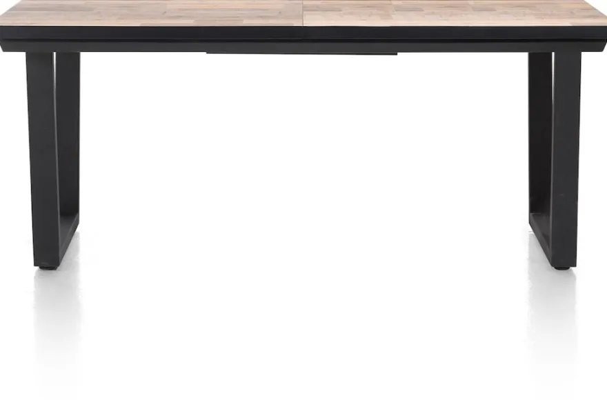 Avalox, uitschuiftafel 190 (+ 60) x 98 cm - kleur driftwood - V poot