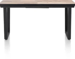Avalox, uitschuiftafel 160 (+ 50) x 98 cm - kleur driftwood - V poot