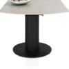 Avellino, uitschuiftafel rond 90 (+ 2 x 30 cm) x 150 cm