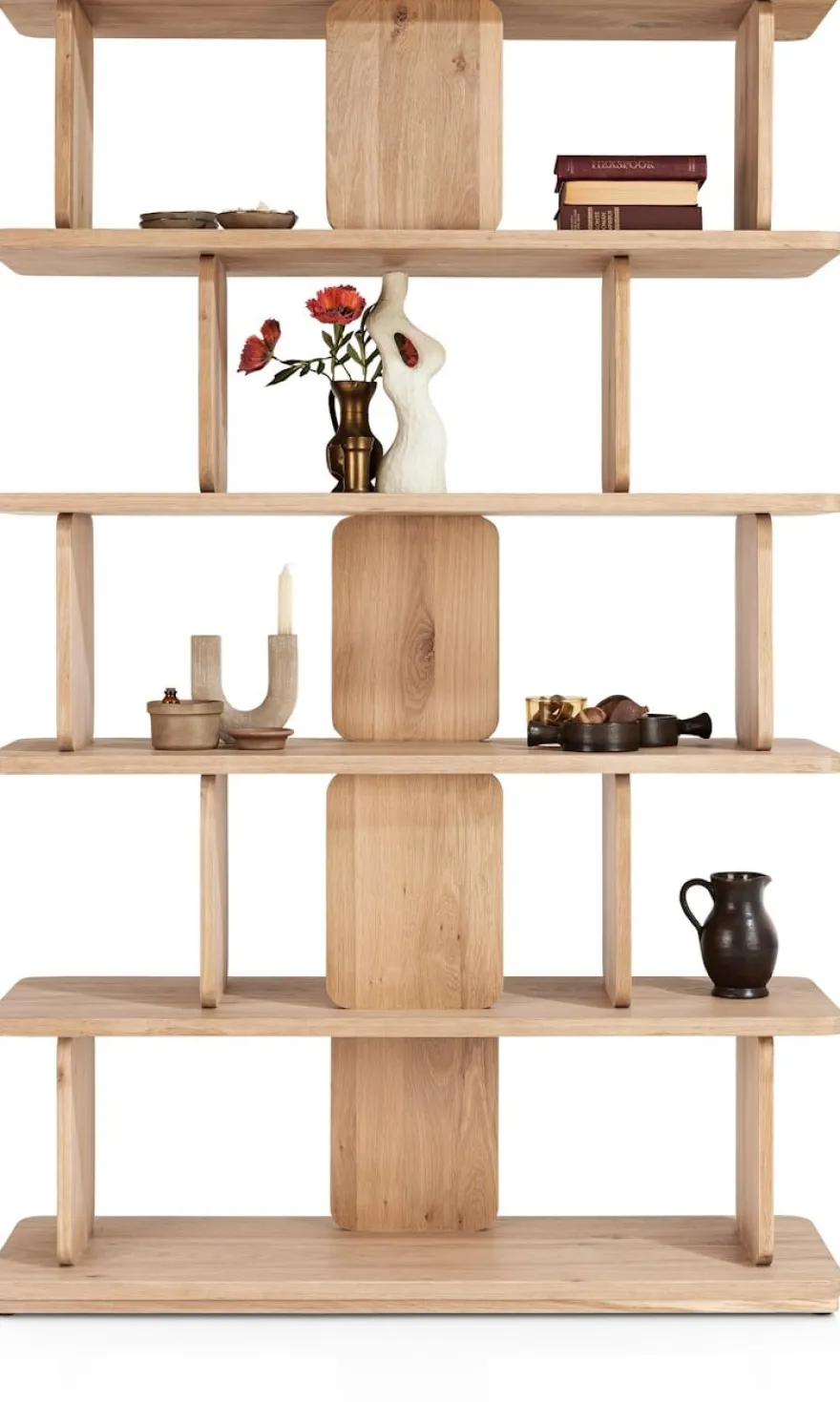 Azulaar, roomdivider 120 cm - 20-niches