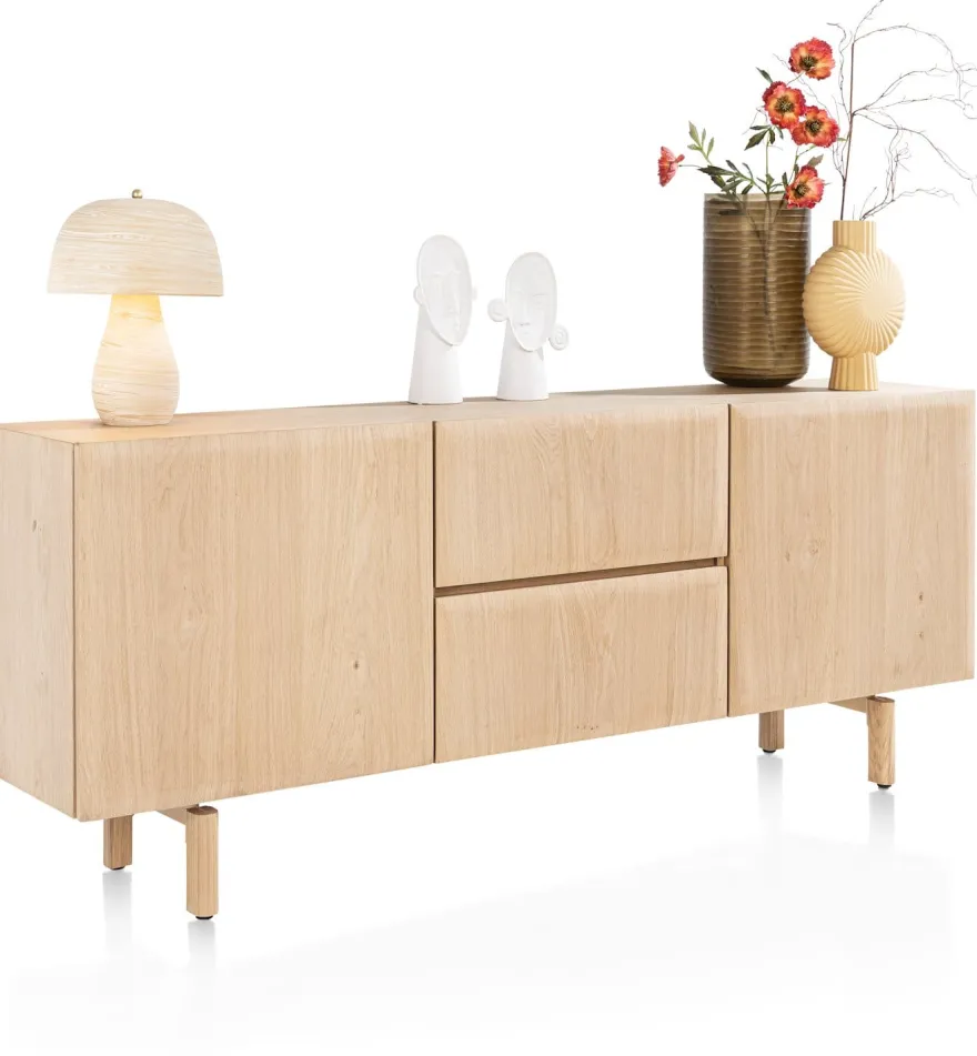 Azulo, dressoir 200 cm - 2-deuren + 2-laden