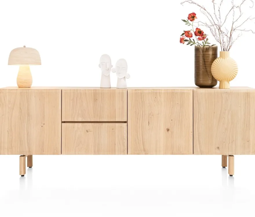 Azulo, dressoir 240 cm - 3-deuren + 2-laden