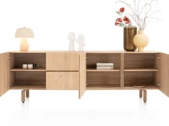 Azulo, dressoir 240 cm - 3-deuren + 2-laden