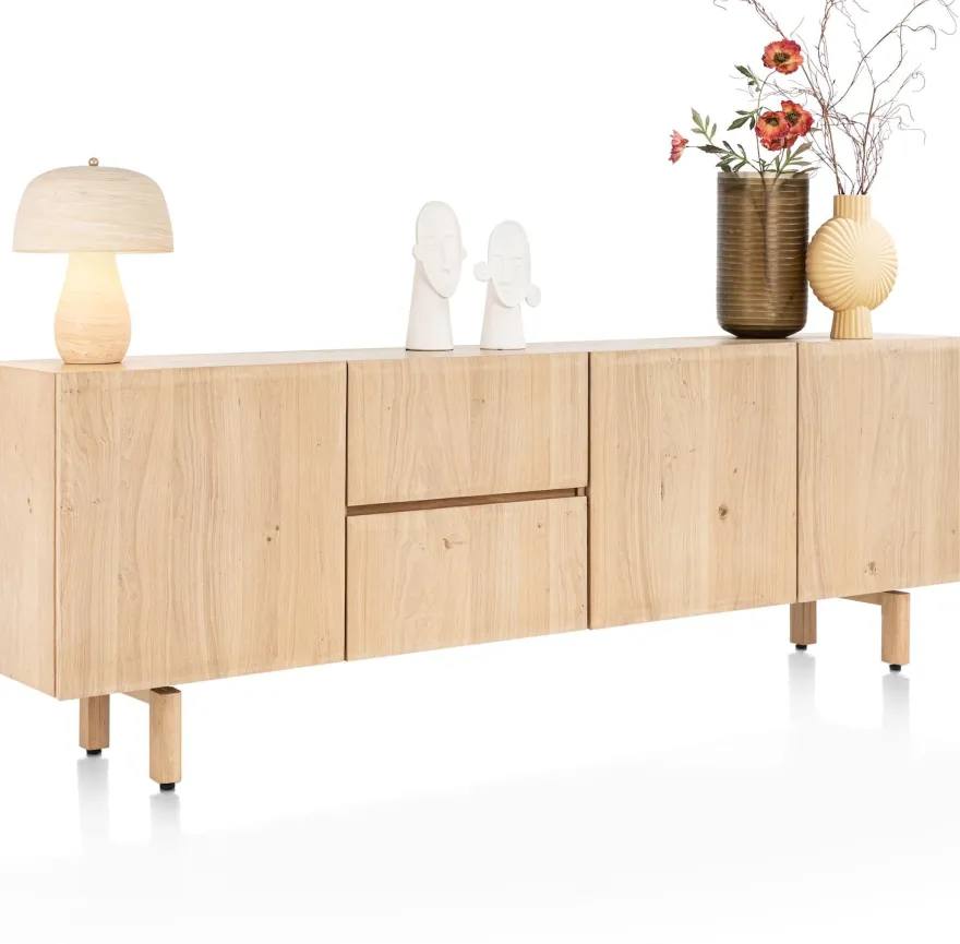 Azulo, dressoir 240 cm - 3-deuren + 2-laden