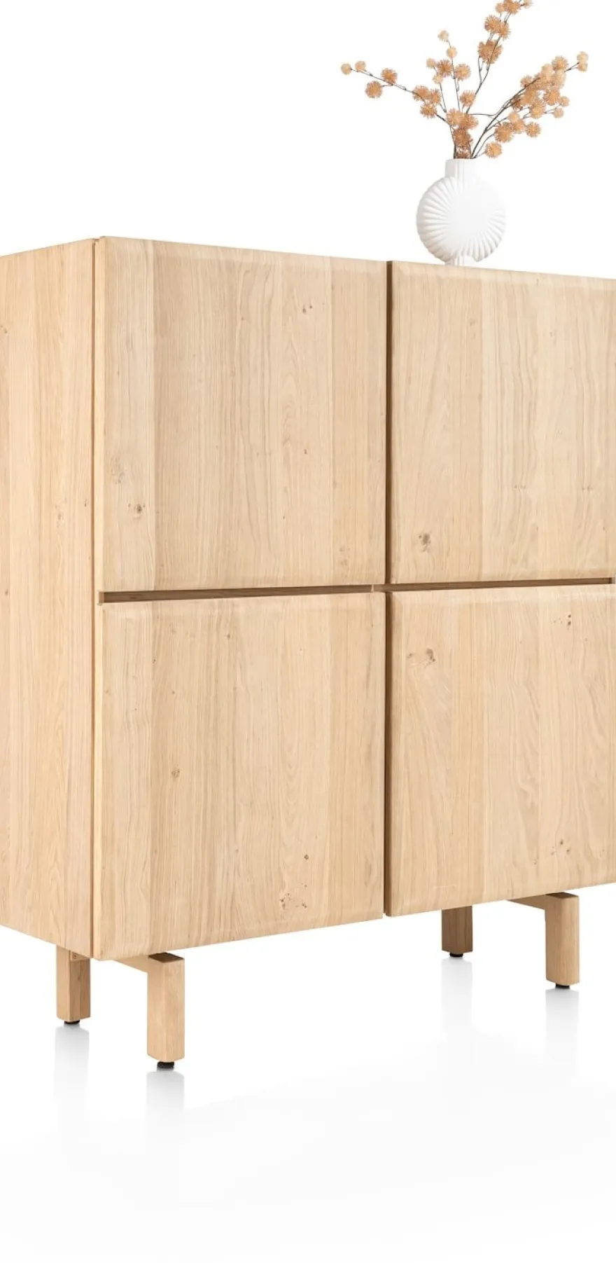 Azulo, highboard 120 cm - 4-deuren