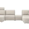 Basento, Longchair links - hoofdsteun - 1 zits zonder armen - tussenpoef - ottomane groot rechts