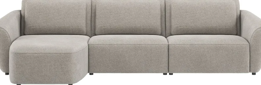 Basento, Longchair links - 3 zits arm rechts