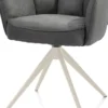 Bell, armstoel - creme frame - draaibaar - relax - pocket - stof Calabria - Antraciet