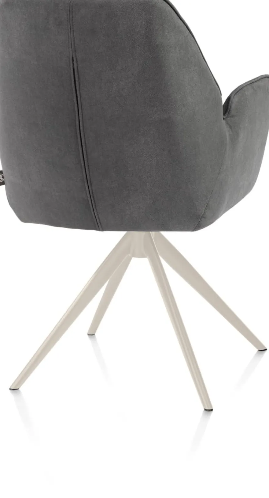 Bell, armstoel - creme frame - draaibaar - relax - pocket - stof Calabria - Antraciet