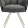 Bell, armstoel - creme frame - pocket - stof Calabria - Antraciet