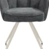 Bell, armstoel - creme frame - pocket - combi Calabria/Vada - Antraciet