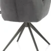 Bell, armstoel - grafiet frame - draaibaar - relax - pocket - combi Calabria/Vada - Antraciet