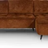 Belluno, longchair - flex rug - arm rechts