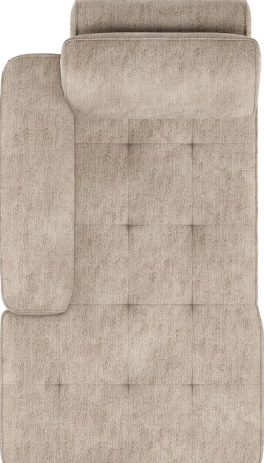 Belluno, longchair - flex rug - arm links