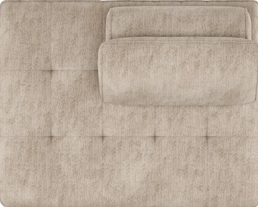 Belluno, ottomane small - fix rug - arm links
