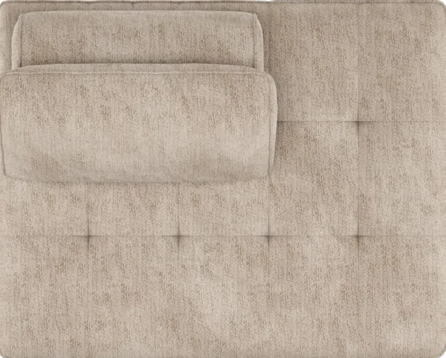 Belluno, ottomane small - fix rug - arm rechts