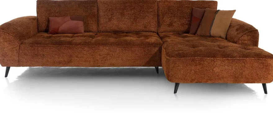 Belluno, 3-zits - flex rug - arm links