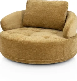 Borgia, draaifauteuil - rond 130 cm