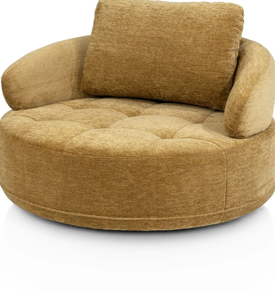 Borgia, draaifauteuil - rond 130 cm