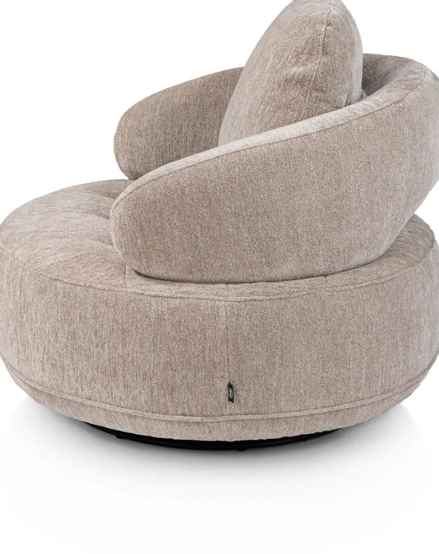 Borgia, draaifauteuil small - rond 100 cm