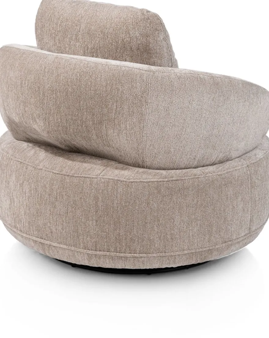 Borgia, draaifauteuil small - rond 100 cm