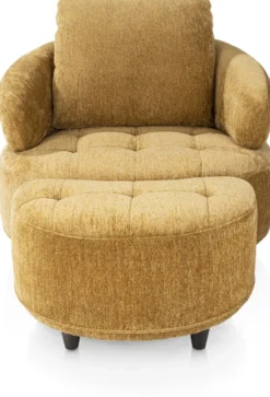 Borgia, draaifauteuil small - rond 100 cm